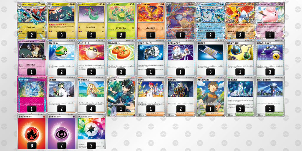 変態型ドラパルトの調整案を下さい（リストあり）