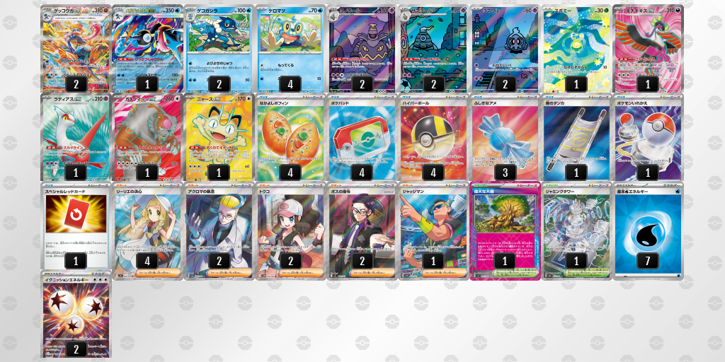 シティリーグ2026 シーズン4 オープンリーグ 9位 デッキ