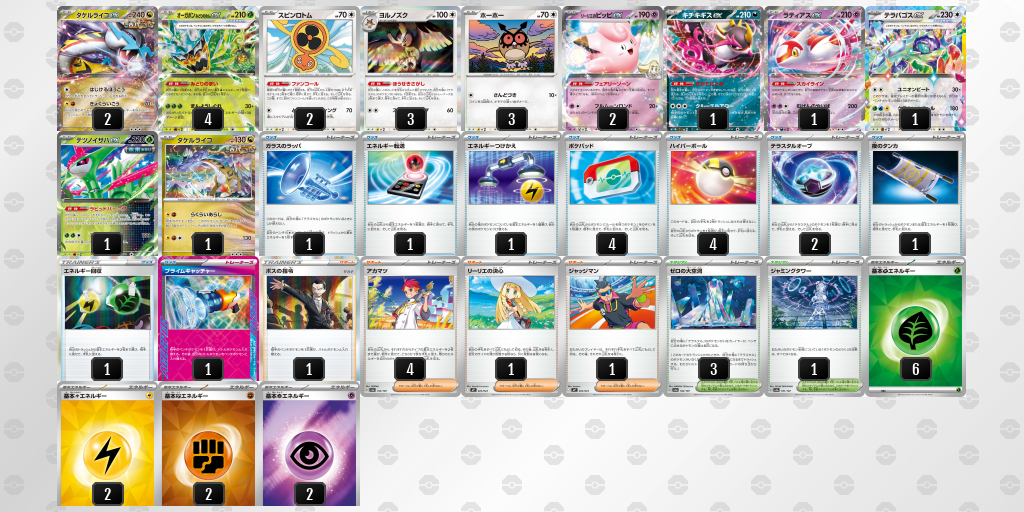 シティリーグ2026 シーズン4 オープンリーグ 5位 デッキ