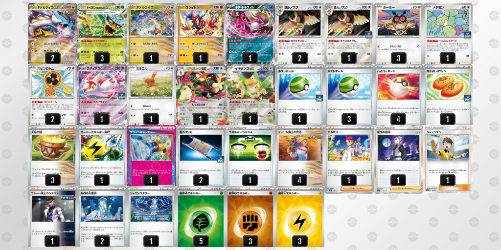 [CL] 2025-11-15 CityLeague2026 S2 公開組 - 5位 牌組圖片