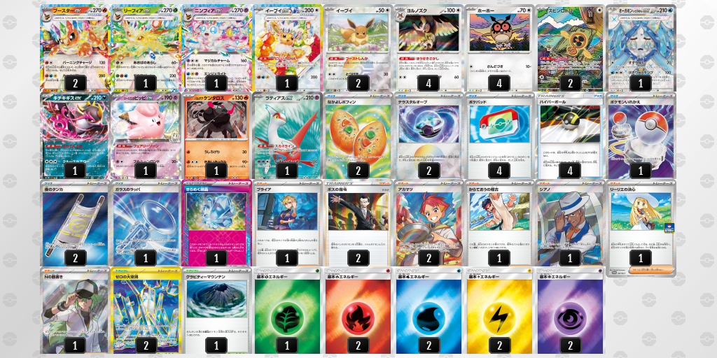 シティリーグ2026 シーズン4 オープンリーグ 優勝デッキ