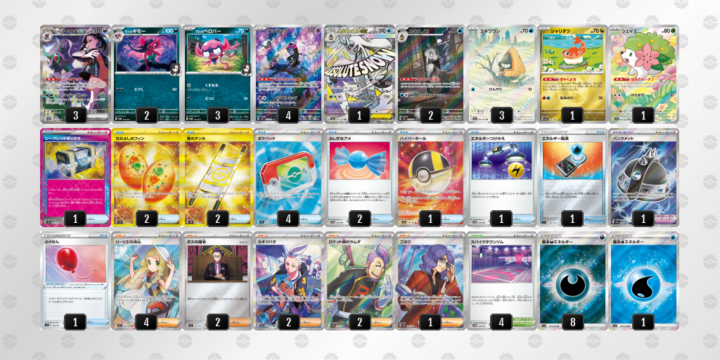 シティリーグ2026 シーズン4 オープンリーグ 3位 デッキ