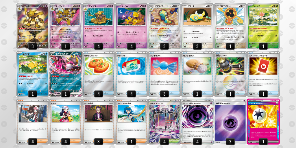 シティリーグ2026 シーズン4 オープンリーグ 1位 デッキ