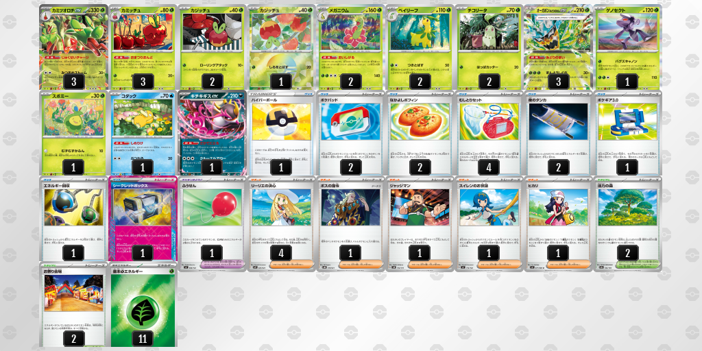 シティリーグ2026 シーズン4 オープンリーグ 5位 デッキ