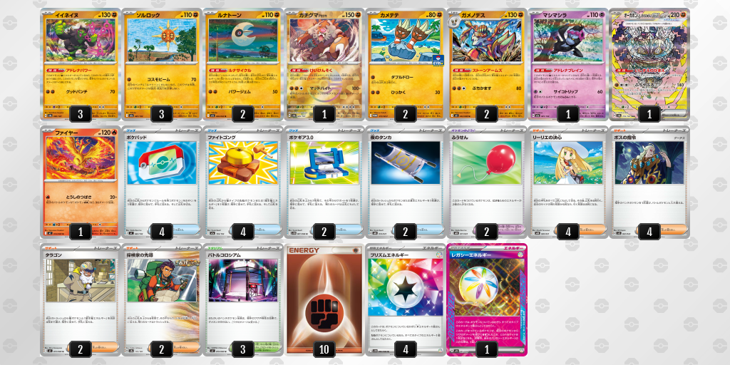 シティリーグ2026 シーズン4 オープンリーグ 9位 デッキ