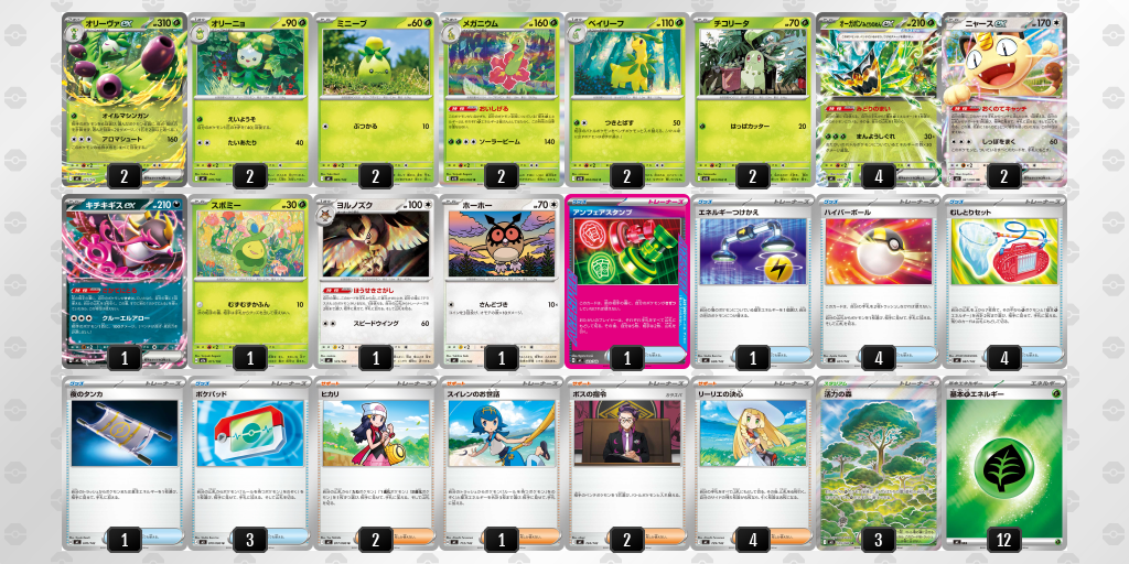 シティリーグ2026 シーズン4 オープンリーグ 5位 デッキ