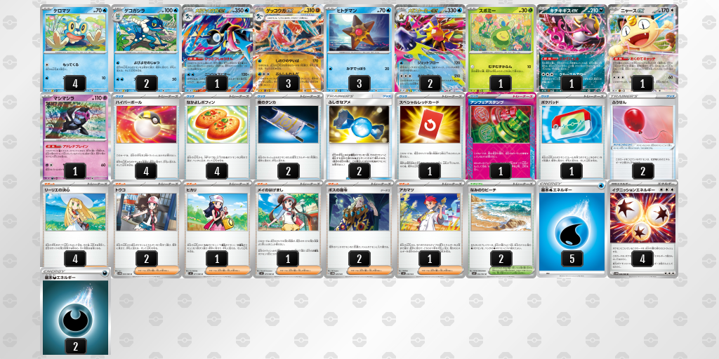 シティリーグ2026 シーズン4 オープンリーグ 9位 デッキ