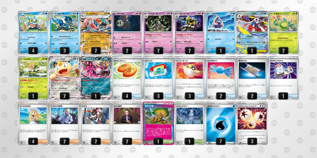 シティリーグ2026 シーズン4 オープンリーグ 5位 デッキ