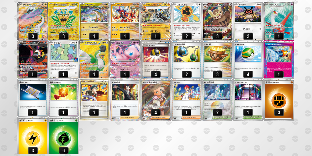 [CL] 2025-10-25 CityLeague2026 S1 公開組 - 9位 牌組圖片