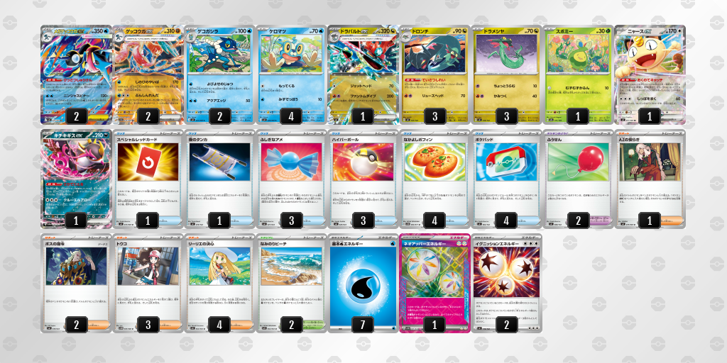 シティリーグ2026 シーズン4 オープンリーグ 9位 デッキ