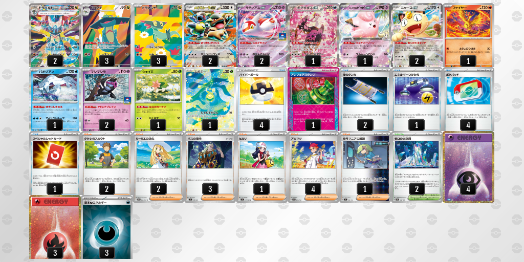 シティリーグ2026 シーズン4 オープンリーグ 5位 デッキ