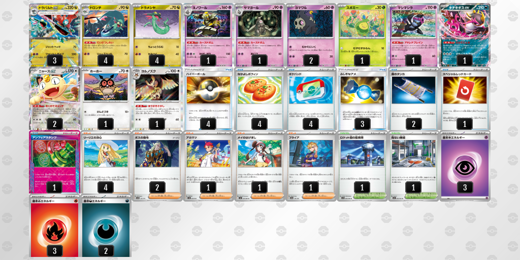 シティリーグ2026 シーズン4 オープンリーグ 2位 デッキ