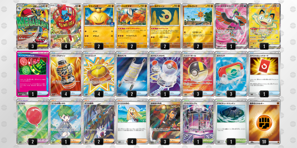 シティリーグ2026 シーズン4 オープンリーグ 9位 デッキ