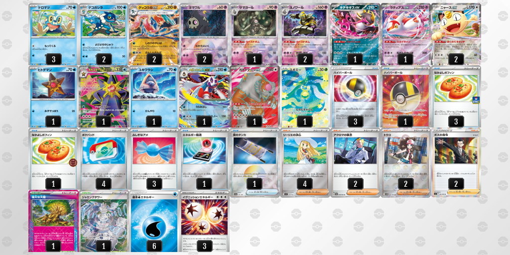 シティリーグ2026 シーズン4 オープンリーグ 9位 デッキ