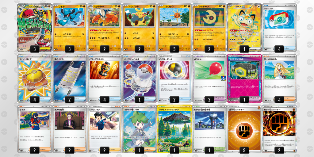 シティリーグ2026 シーズン4 ジュニアリーグ 2位 デッキ