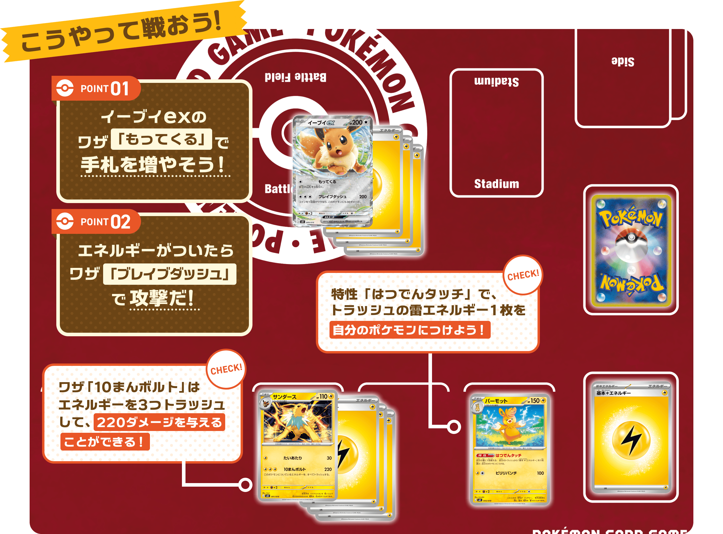 イーブイex盤面図