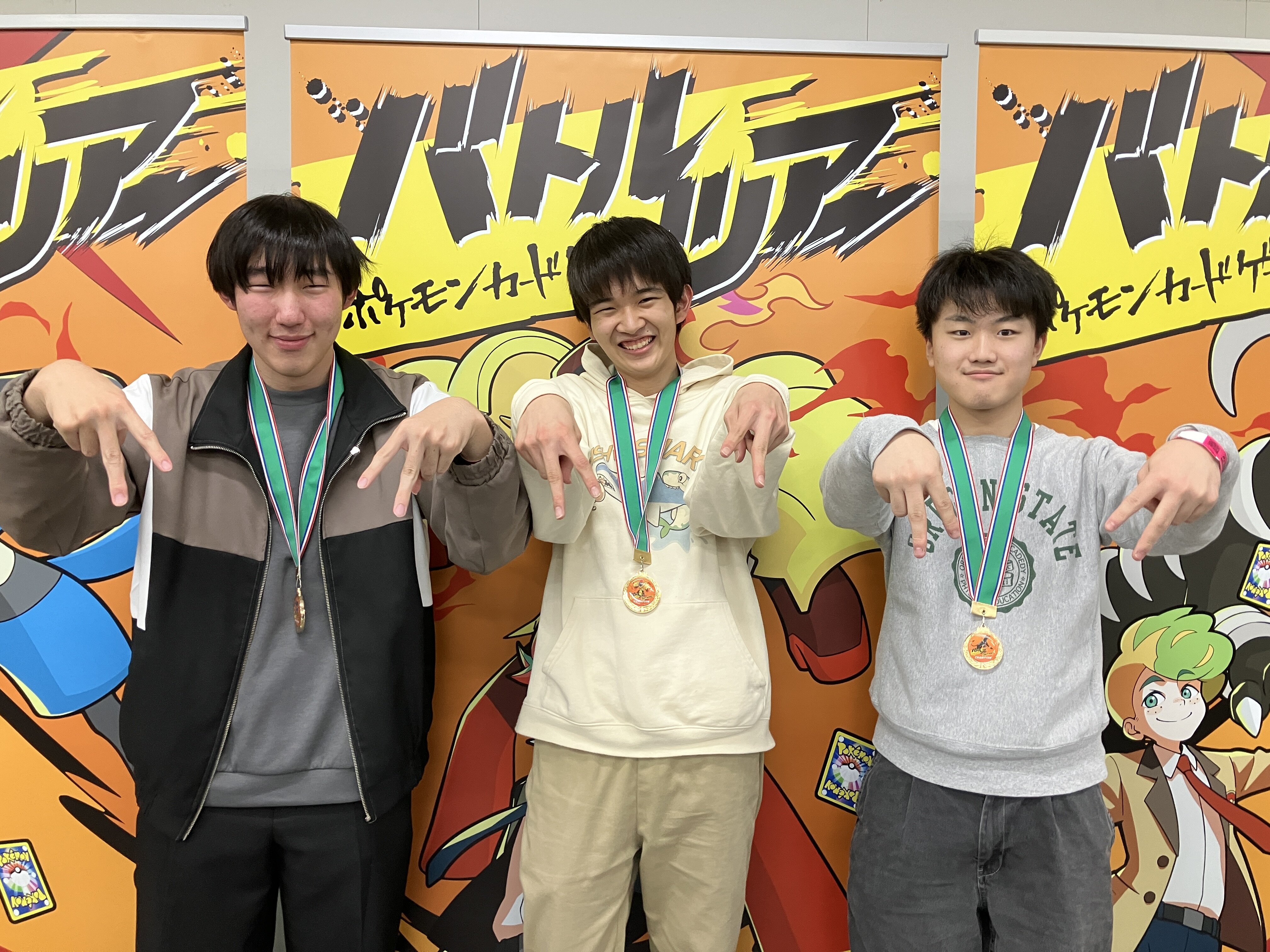 左から、シオカワさん、ビリジオン山下さん（以下、山下）、ジャマイカボイバーさん（以下、ボイバー）