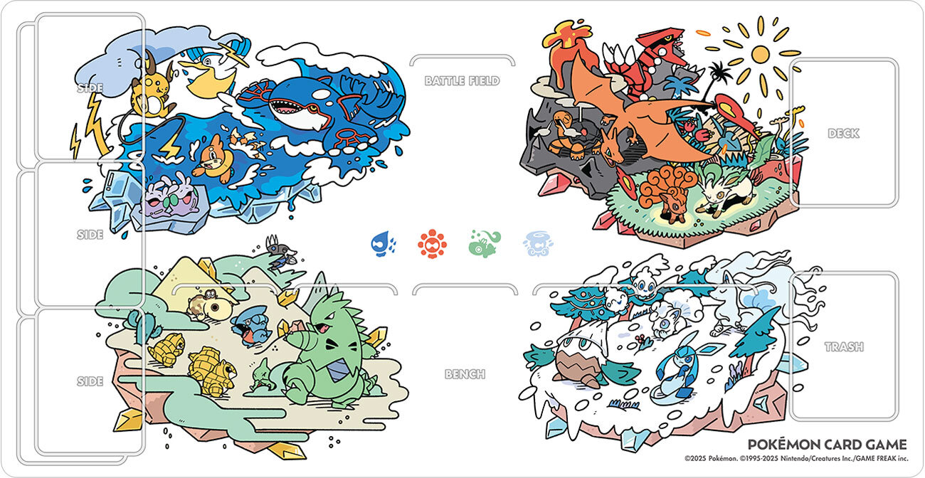 ラバープレイマット OTENKI TEAM、デッキケース他 ラバープレイマット OTENKI TEAM、デッキケース他