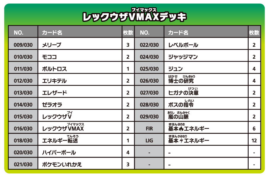 日本人気超絶の リザードンVSTAR VS レックウザVMAXスペシャルデッキ