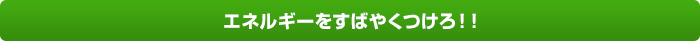 エネルギーをすばやくつけろ!!
